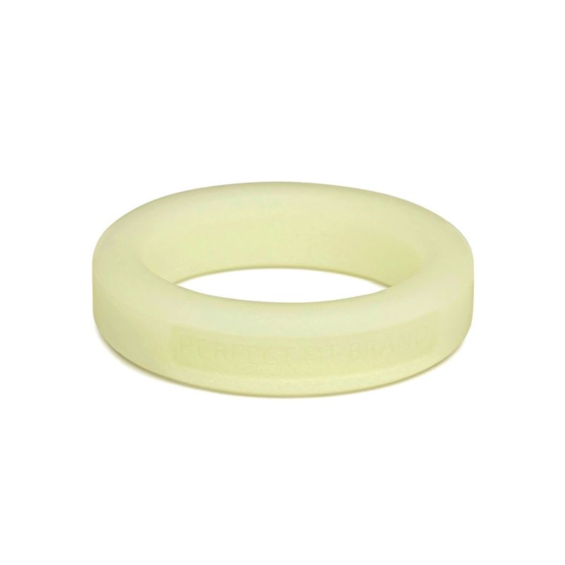 Classic Silicone Medium Stretch Penis Ring 36mm - Glow In The Dark - K. P.