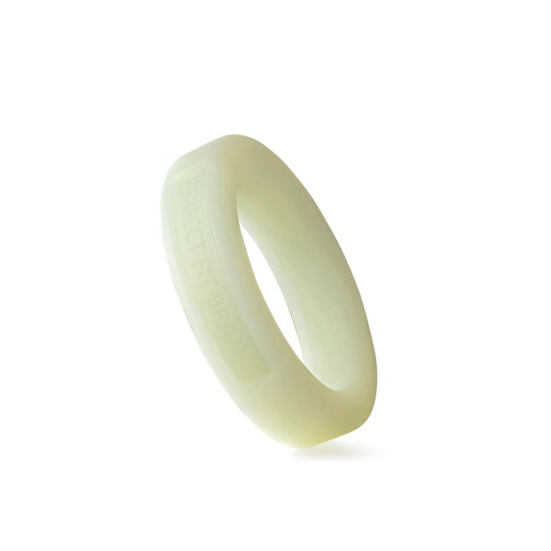 Classic Silicone Medium Stretch Penis Ring 36mm - Glow In The Dark - K. P.