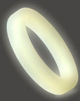 Classic Silicone Medium Stretch Penis Ring 36mm - Glow In The Dark - K. P.