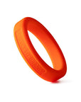 Classic Silicone Medium Stretch Penis Ring 44mm - Orange - K. P.