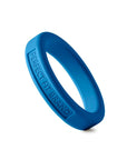 Classic Silicone Medium Stretch Penis Ring 44mm - Blue - K. P.