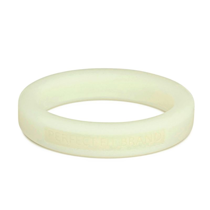 Classic Silicone Medium Stretch Penis Ring 44mm - Glow In The Dark - K. P.