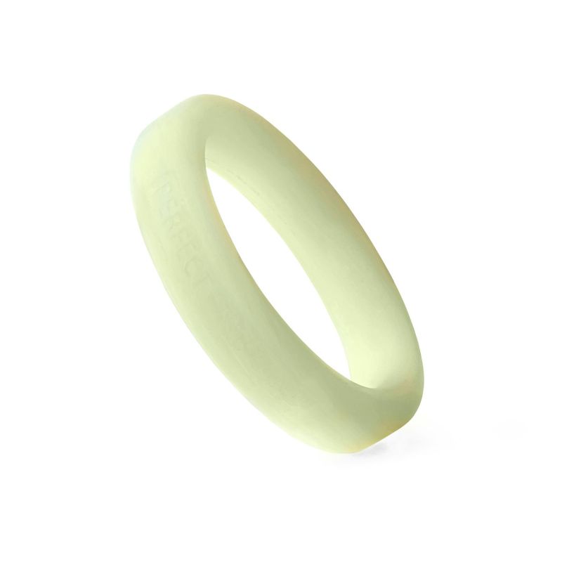 Classic Silicone Medium Stretch Penis Ring 44mm - Glow In The Dark - K. P.