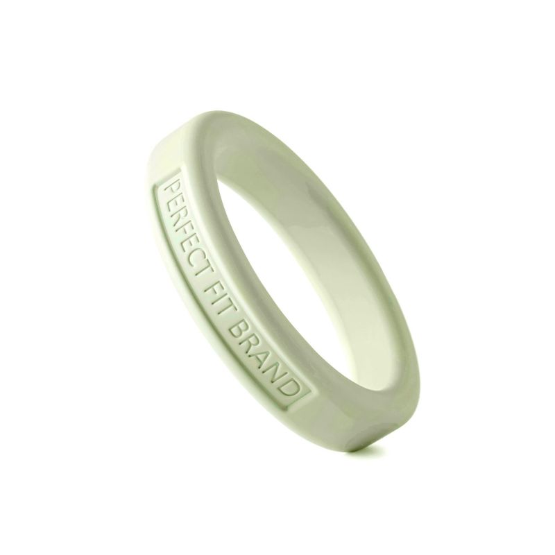 Classic Silicone Medium Stretch Penis Ring 44mm - Glow In The Dark - K. P.