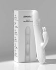 Rabbit Pro Thrusting Vibrator - White - K. P.