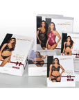 Lace Open Front G-String - White - K. P.