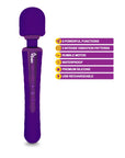 Rechargeable Wand Massager - Obsession - Violet - K. P.