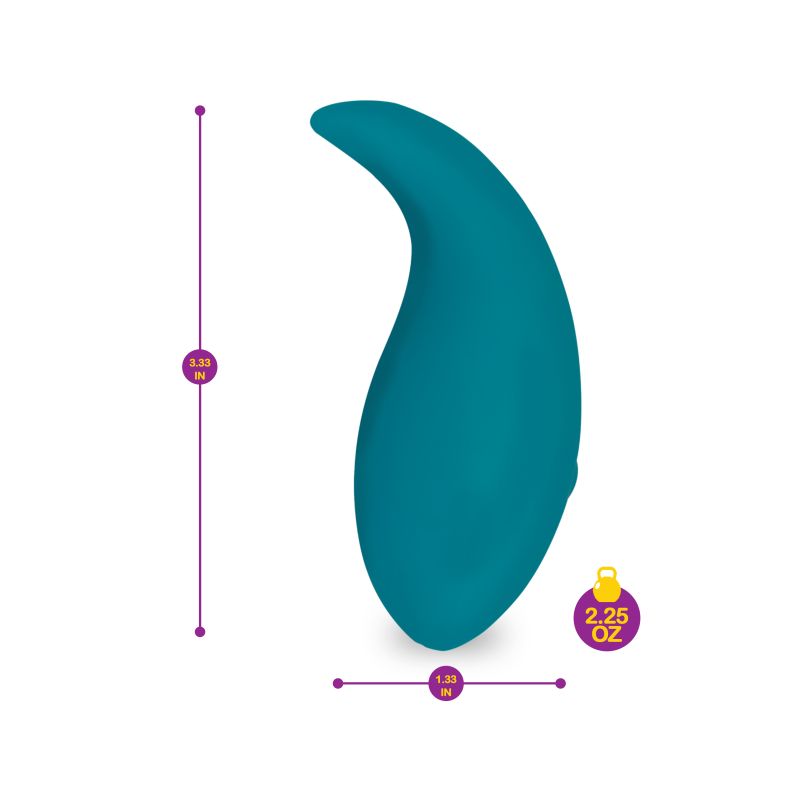 Pinpoint Rechargeable Vibe - Elated - Ocean - K. P.