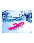 Thrusting Rabbit Vibe with Swinging Clit Stim - Hypnotic - Hot Pink - K. P.