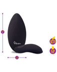Multi Function Panty Vibe with Remote - Racy - Black - K. P.
