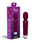 Rechargeable Wand Massager - Tempest - Ruby - K. P.
