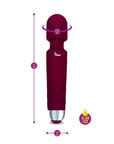 Rechargeable Wand Massager - Tempest - Ruby - K. P.