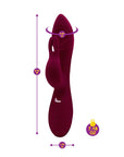 Rechargeable Thumping Rabbit - Pzazz - Ruby - K. P.
