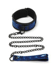 Diamond Collar & Leash - Blue - K. P.