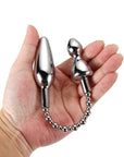 Silver Bullet Double Metal Plug - Silver - K. P.