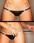 Power Wet Look String - Black - K. P.