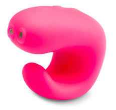 Gvibe - Finger Vibrator Gring - Neon Rose