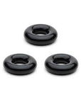 Chubby Cockring - 3 Pack - Black - K. P.