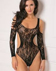 Set The Mood Bodysuit - Black - K. P.