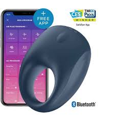 Connect App Cock Ring - Strong One - Blue - K. P.