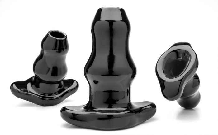 Tunnel Plug Double - XL - Black
