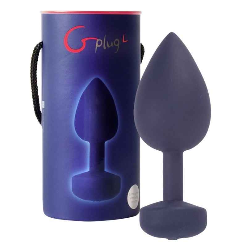 G-Vibe - Gplug Large Anal Plug - Ocean Blue