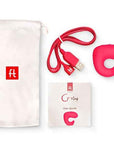 Gvibe - Finger Vibrator Gring - Neon Rose