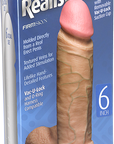 The Realistic Cock 6" - Vanilla - K. P.