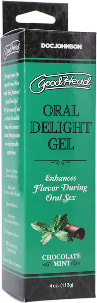 Goodhead - Oral Delight Gel - Chocolate Mint - 4 Oz. - K. P.