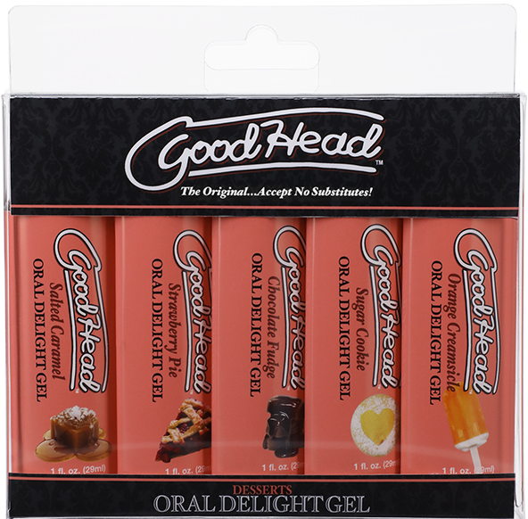 Good Head - Oral Delight Gel Desserts - 5 Pack - K. P.