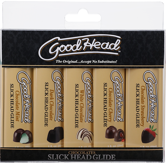 Good Head - Slick Head Glide Chocolates - 5 Pack - K. P.