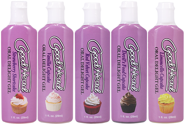 GoodHead - Oral Delight Gel Cupcakes - 5 Pack - K. P.