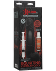 Kink - 10" Dual Density ULTRASKYN Squirting Cumplay Cock - Black - K. P.