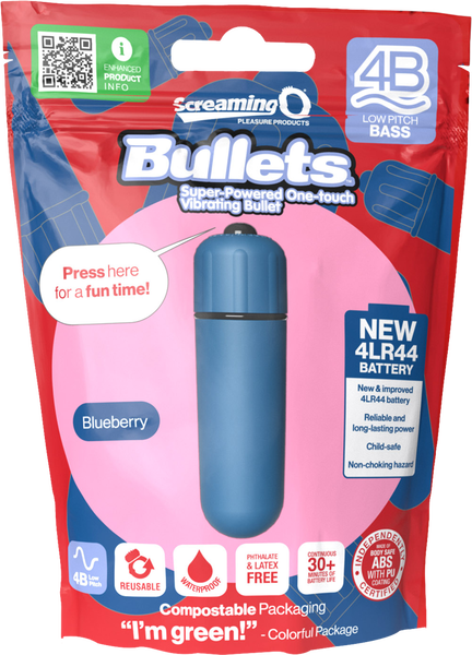 4B Low Pitch Bass - Bullets - Multiple Colours - K. P.
