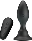 Mr. Play - Vibrating Anal Plug - Black - K. P.