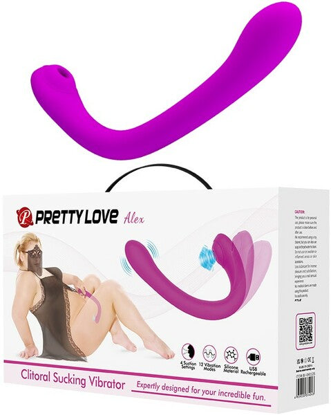 Clitoral Sucking Vibrator - Alex - Purple - K. P.