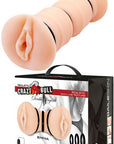 Vibrating Double Vagina - Emma - Flesh - K. P.