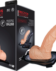 Erection Assistant Hollow 8" Strap-On - Flesh - K. P.