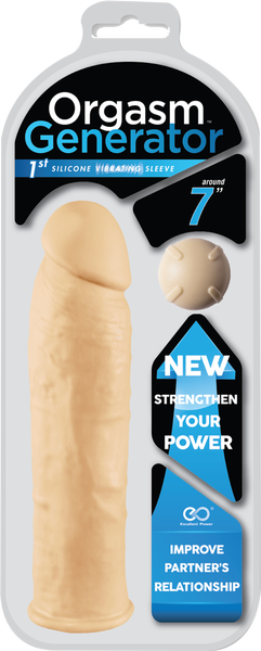 7" Orgasm Generator - Multiple Colours - K. P.