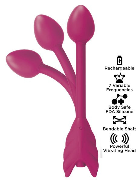 Stardust - Soar Up Bendable Arrow Vibe - Pink - K. P.