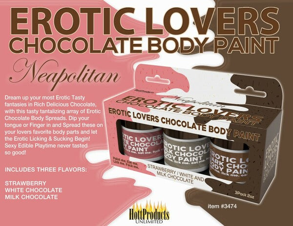 Chocolate Lovers Neapolitan Body Paints - K. P.