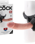 King Cock - Strap On Harness With 9" Cock - Flesh - K. P.