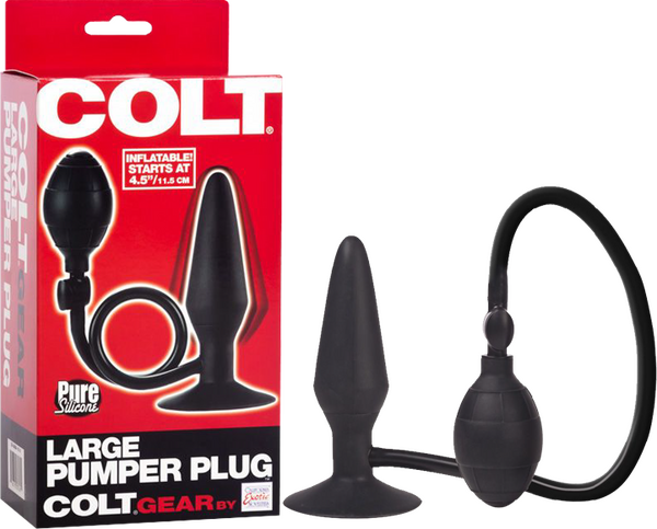 COLT - Large Pumper Plug - Black - K. P.