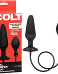 COLT - XXXL Pumper Plug With Detachable Hose - Black - K. P.