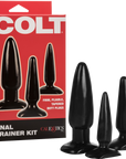 COLT - Anal Trainer Kit - Black - K. P.