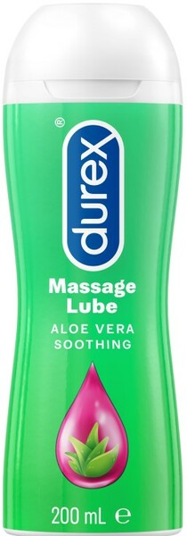Durex Play 2in1 Aloe Vera Massage Lube (200ml) - K. P.