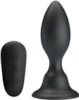 Mr. Play - Vibrating Anal Plug - Black - K. P.