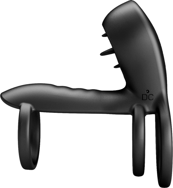 Vibrating Penis Sling - Jammy - Black - K. P.