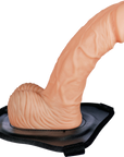 Erection Assistant Hollow 8" Strap-On - Flesh - K. P.