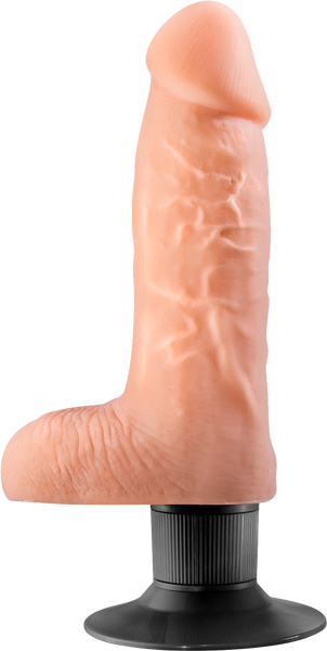 Conqueror - 6" Dildo with Suction Cup - Flesh - K. P.